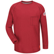iQ Flame Resistant Long Sleeve T-Shirt in Red
